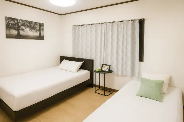 二人部屋三人部屋